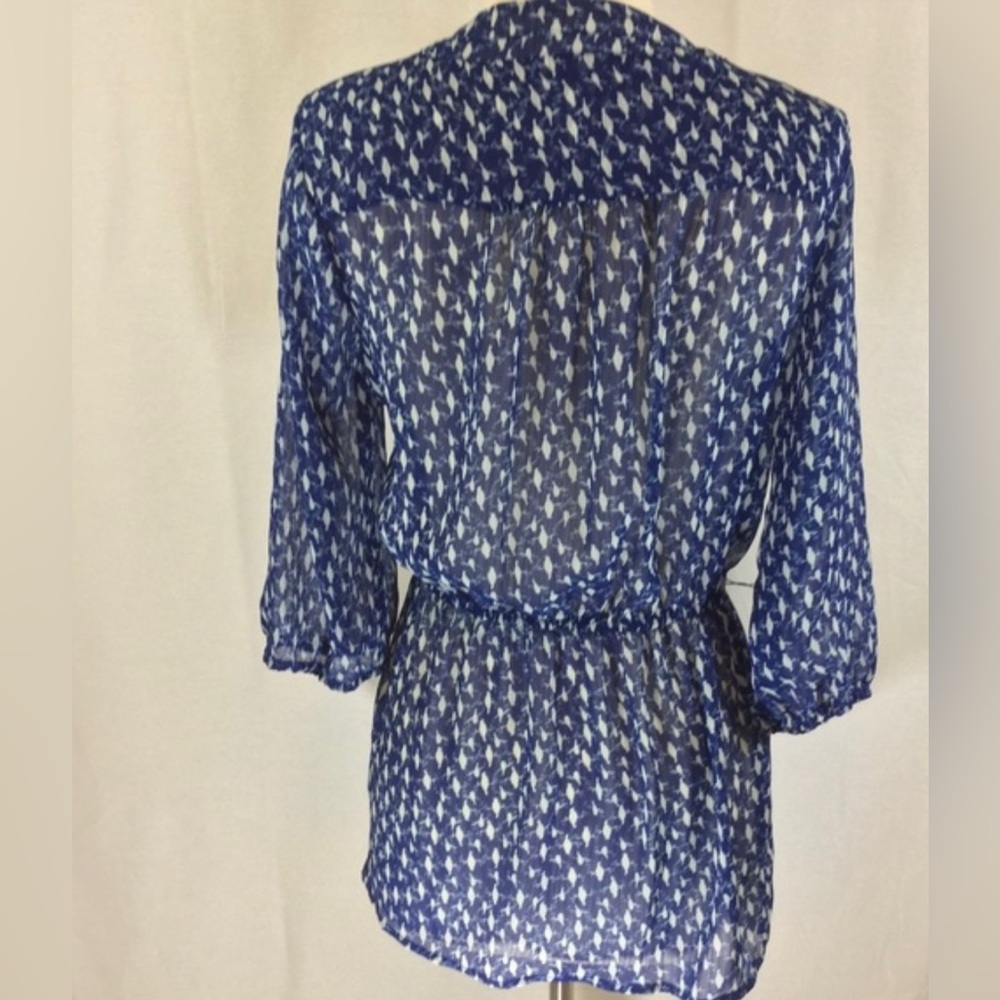 Mossimo Bird Tunic Top XS - Picture 3 of 4